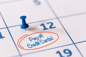 Credit Card Debt Relief Calendar