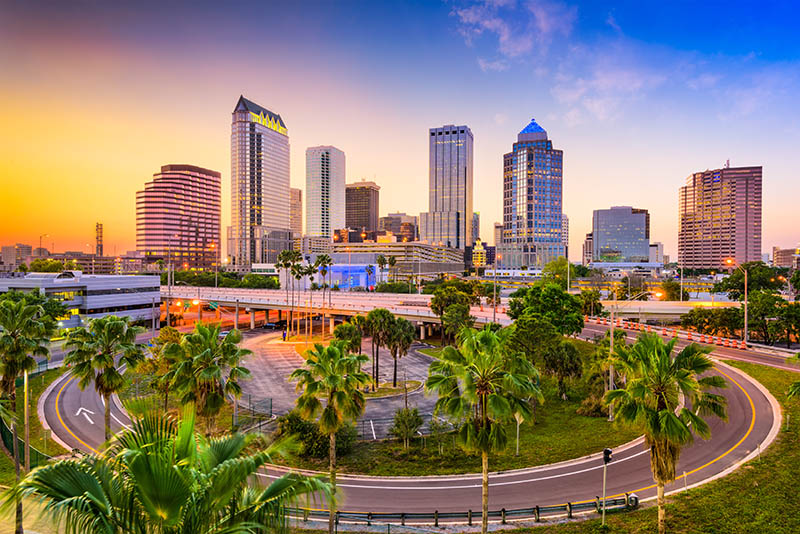 Centro de Tampa, Florda