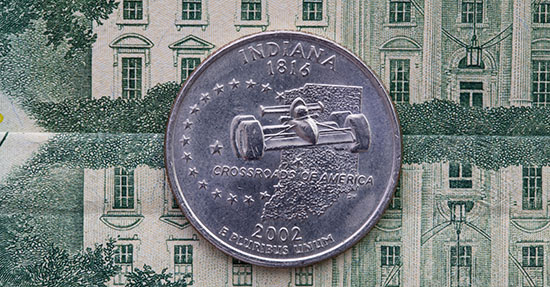 Indiana state quarter