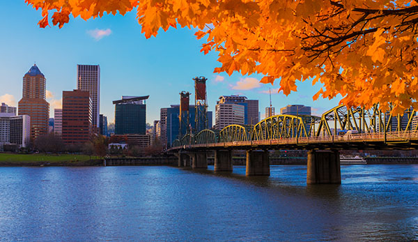 Horizonte de la ciudad de Portland, Oregón